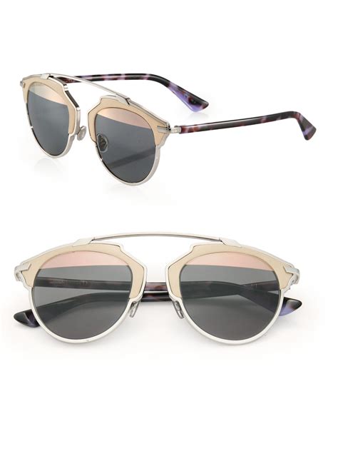 CHRISTIAN DIOR So Real Sunglasses Blue Marine Pink